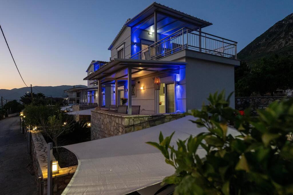 Horizon Heights Dusk Ferienhaus Verga Kalamata